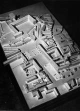 Modell vom Linzer Schloss und Umgebung