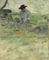 Henri de Toulouse-Lautrec: Le jeune Routy à Céleyran, 1882, Öl auf Leinwand, 61 x 50 cm
