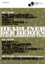 Flyer Headliner der Herzen