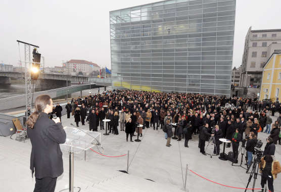 Eröffnung Ars Electronica Center