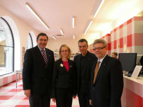 Pressekonferenz 100 Tage Linz09 Infocenter, 26. Februar 2009