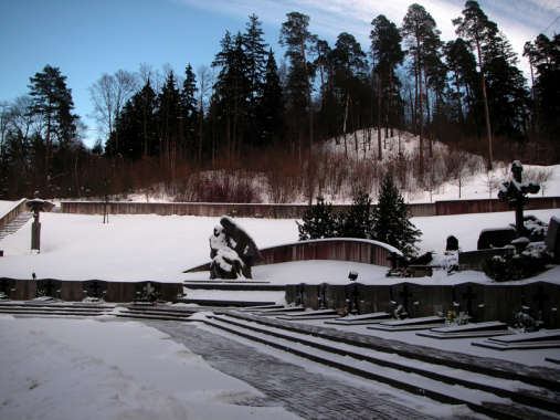 Antakalnis cemetery in Vilnius